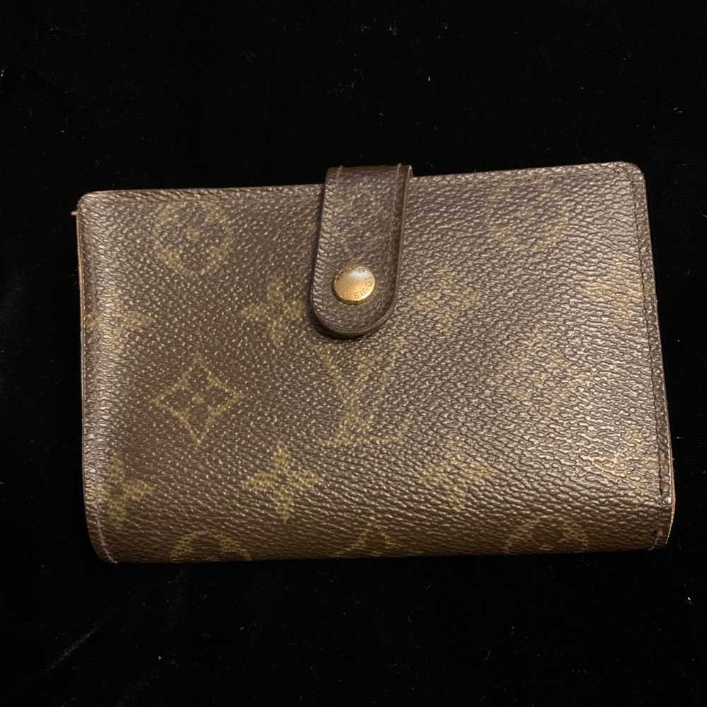 Louis Vuitton Monogram French Kiss Lock Wallet